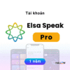 tài khoản Elsa Speak
