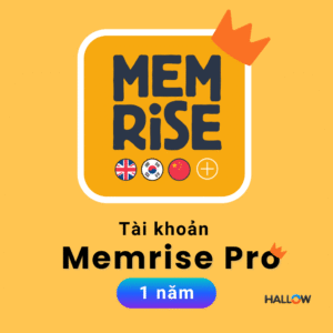 Tài khoản Memrise Pro